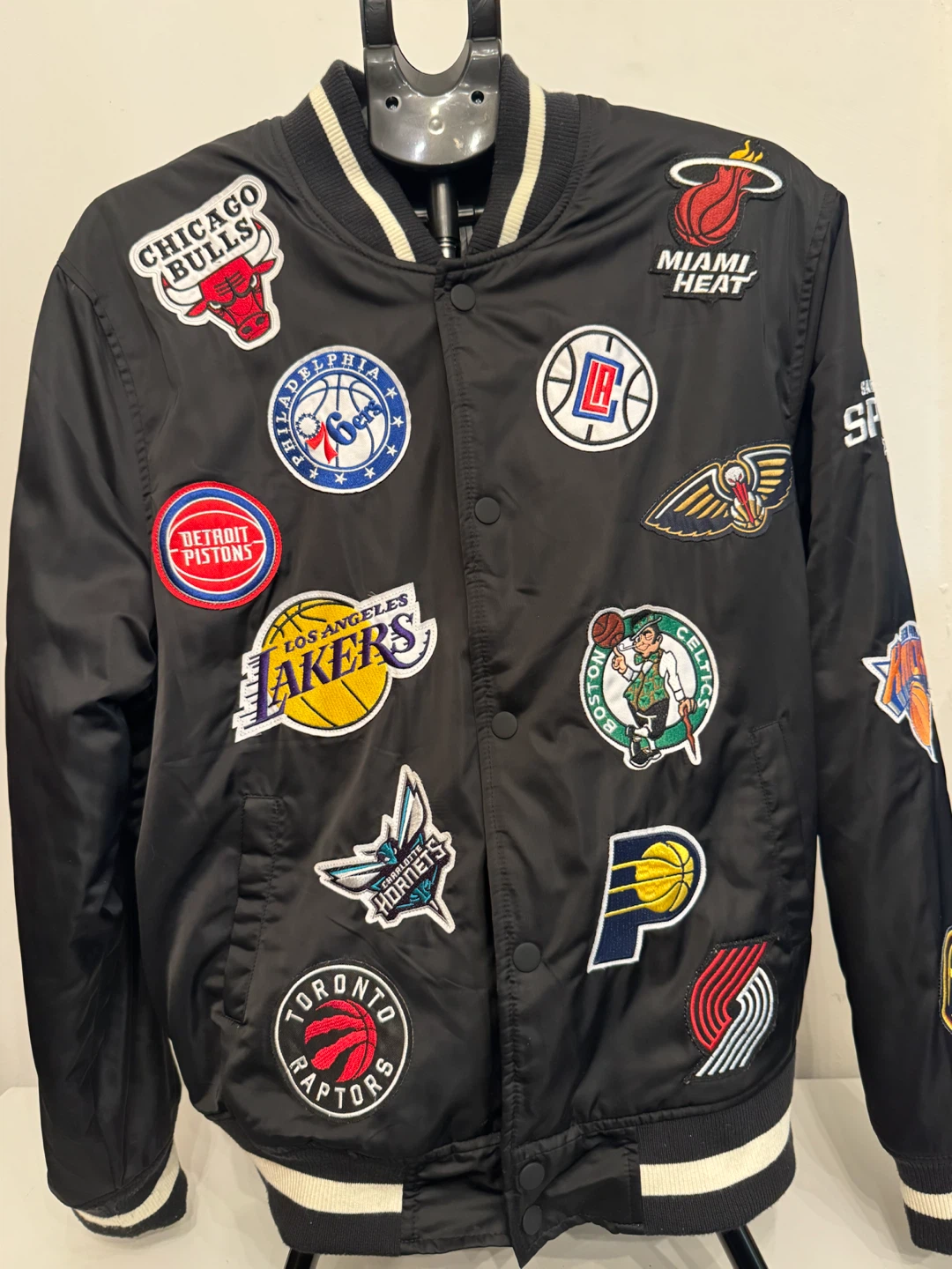 NBA All-Team Patched Varsity Jacket