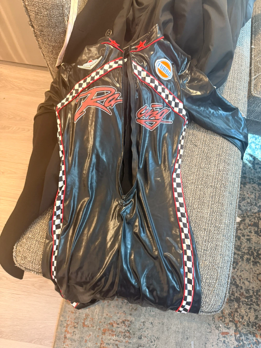 Black Racecar driver halloween Jumpsuit