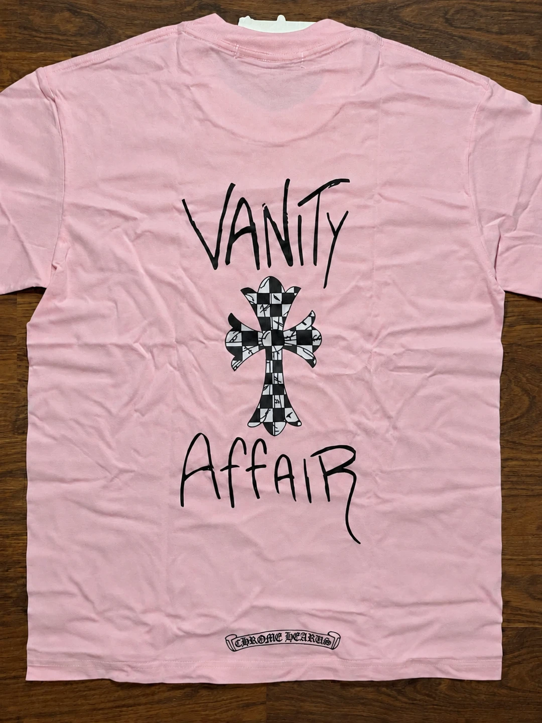 Chrome Hearts Vanity Affair T-Shirt Pink - photo 2