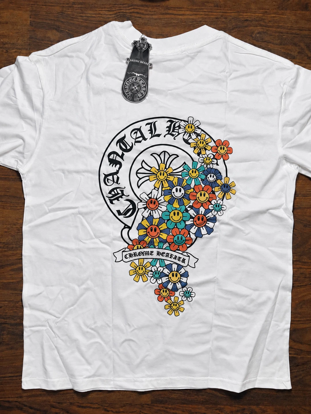 Chrome Hearts Floral T-Shirt