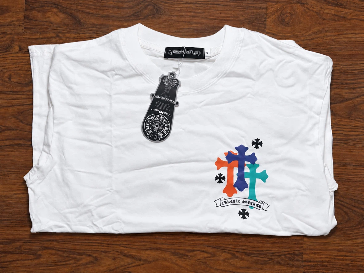 Chrome Hearts Floral T-Shirt - photo 2