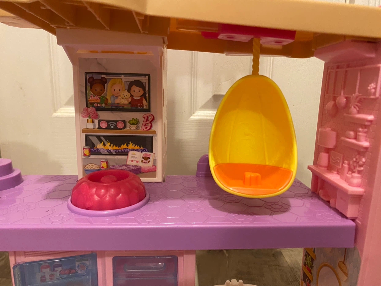 Barbie little people dream house playset - photo 5