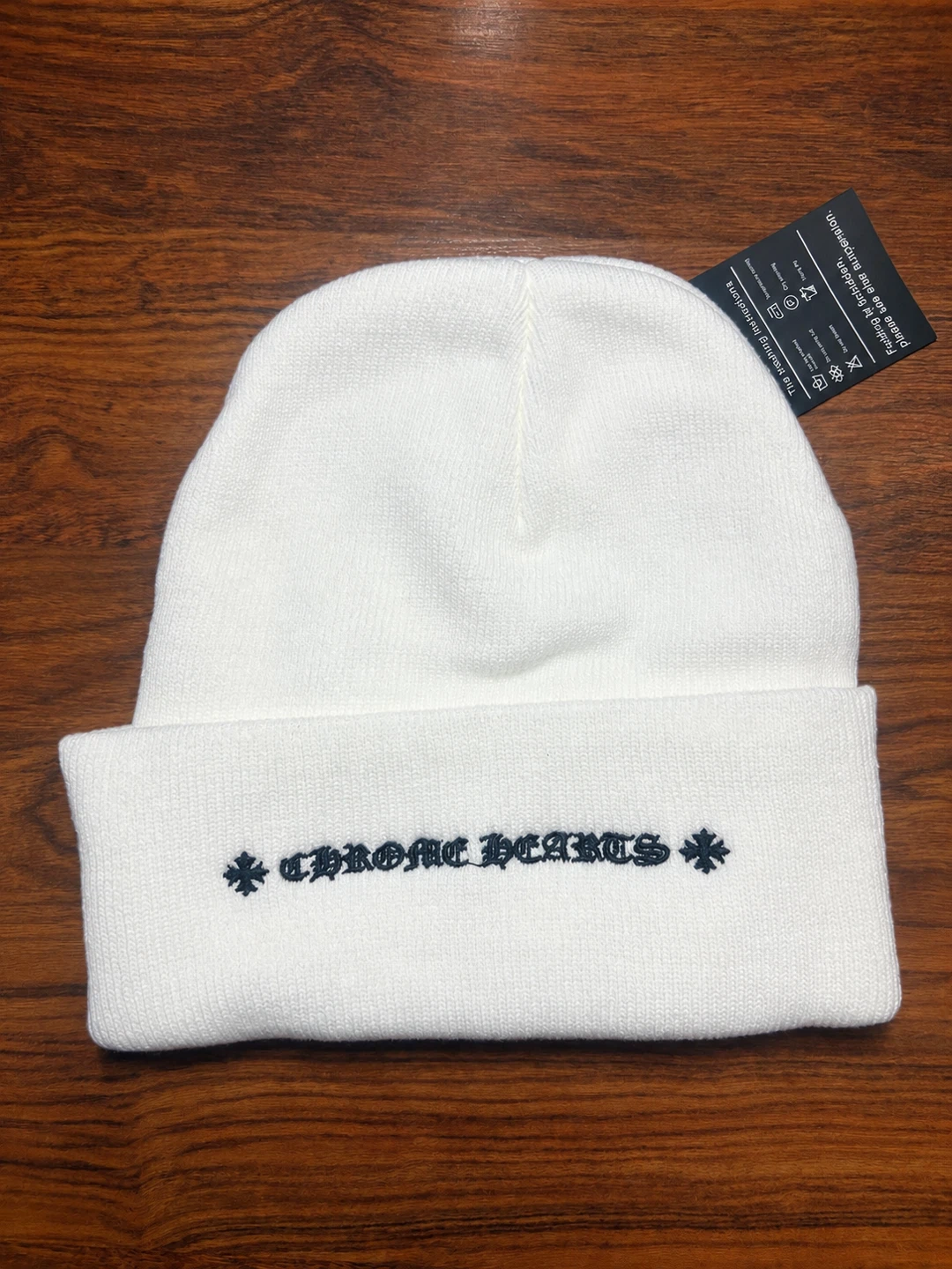 Chrome Hearts White Beanie - photo 2