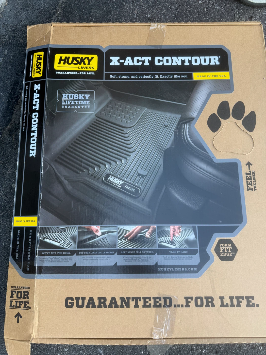 2013-2019 Toyota Highlander-Husky Liners X-Act Floor Liners