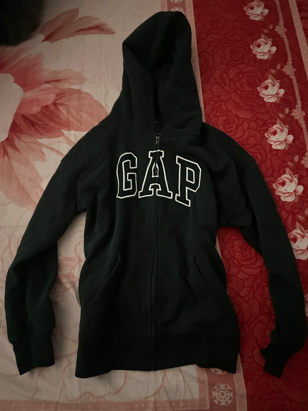 Navy Blue Gap Zip-Up Hoodie - photo 2