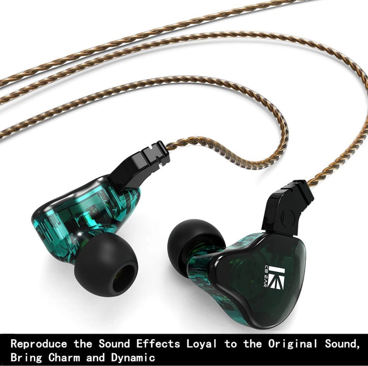 KBEAR KS2 In-Ear Monitor Headphones - photo 5
