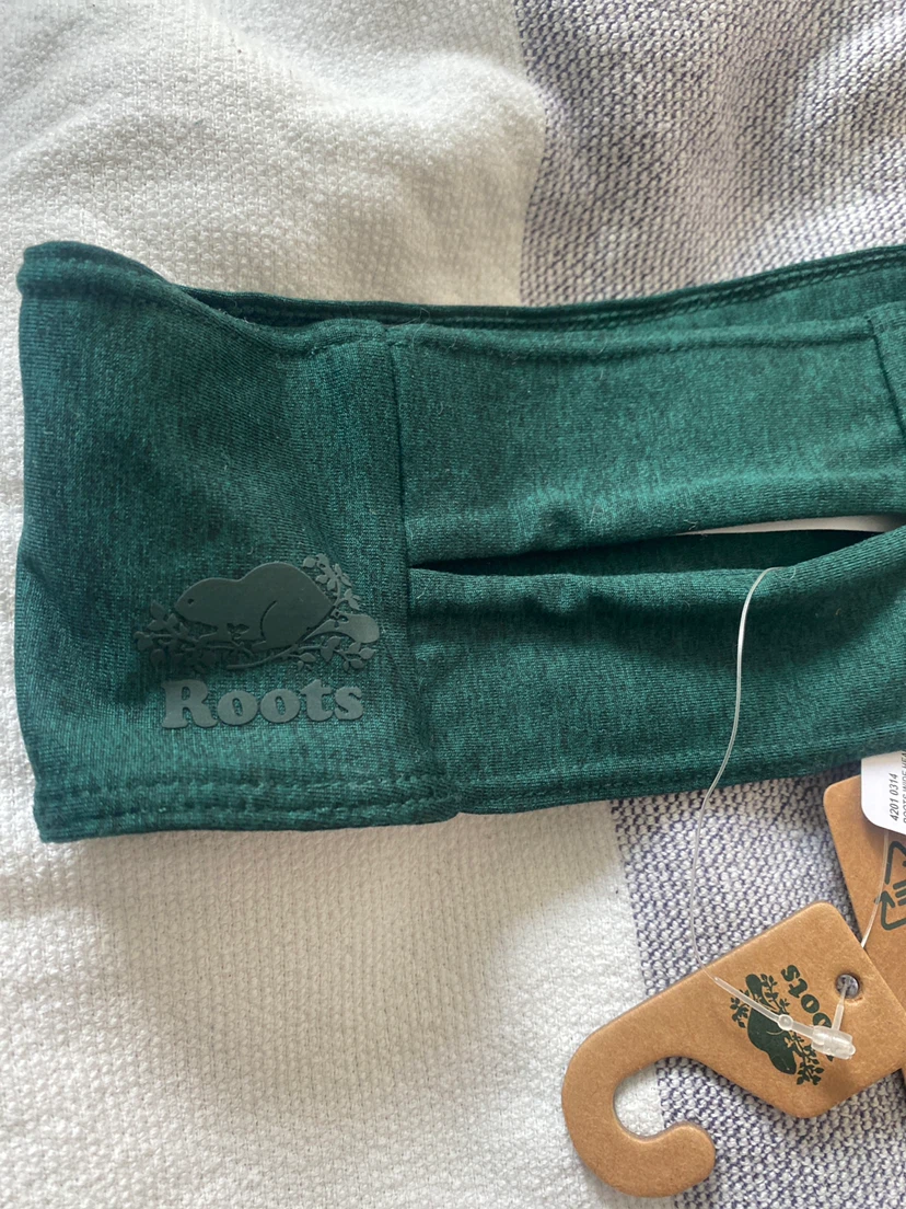 Roots Wide Headband - Varsity Green - photo 3