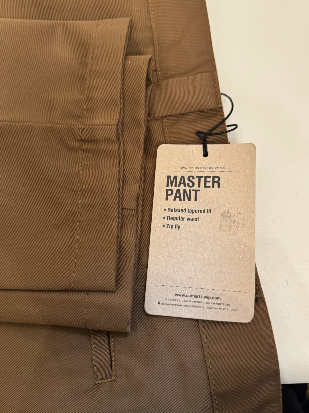 New Carhartt WIP Master Pants Brown - photo 4