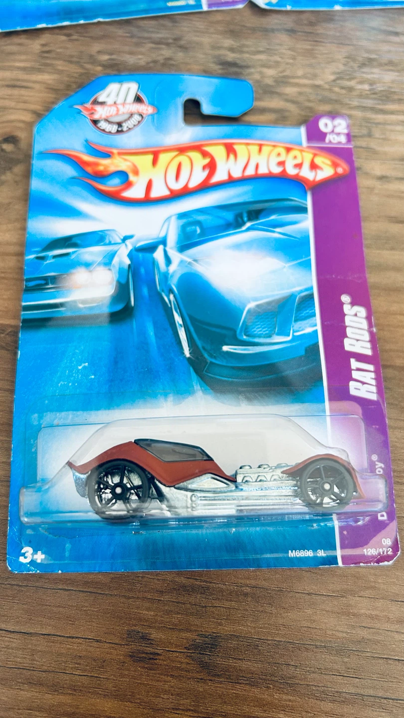 2008 Hot Wheels 40th Anniversary – 5 Sealed Collectible Cars - photo 4