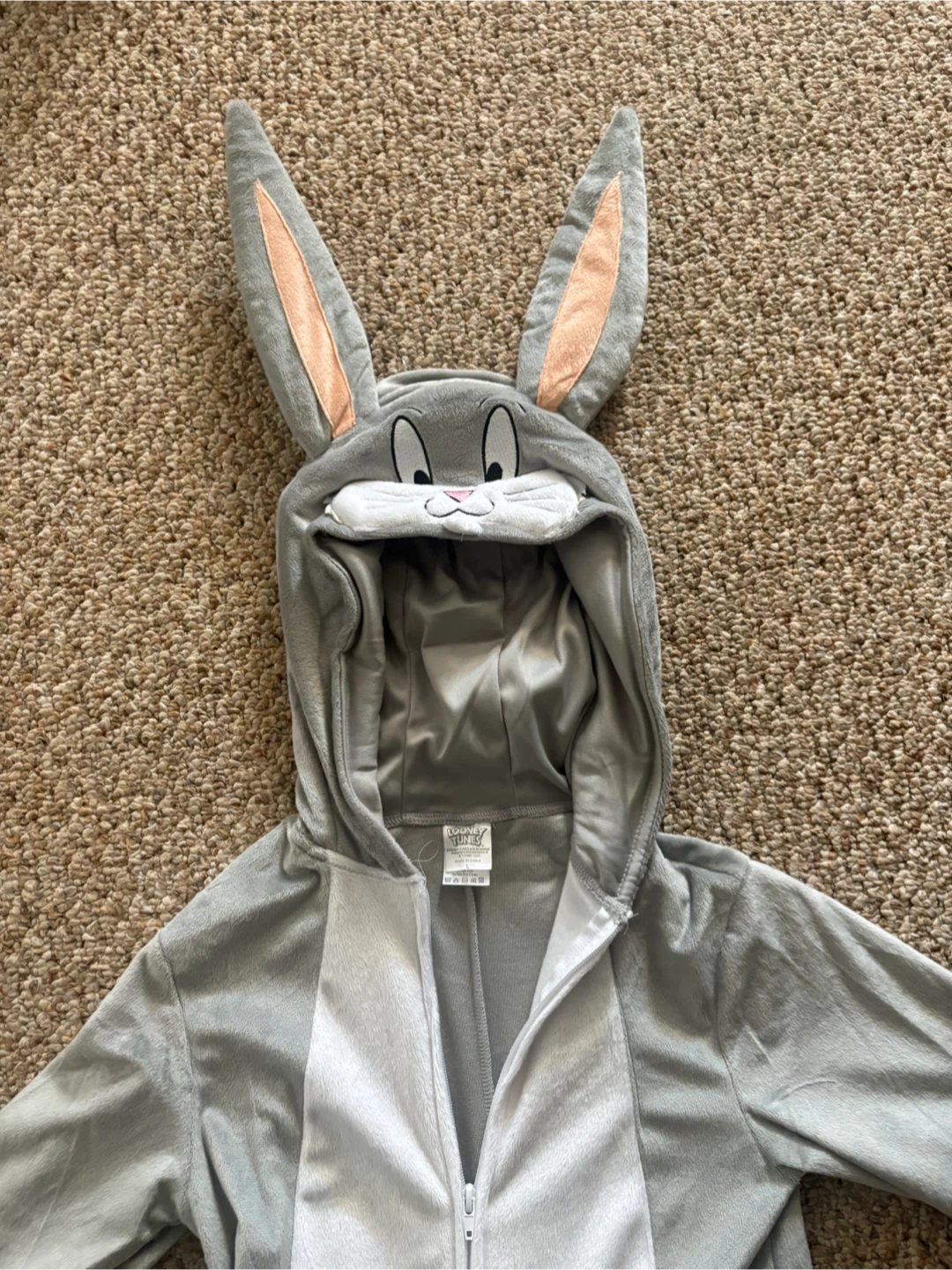 Looney Tunes Bugs Bunny Onesie Size L - photo 3