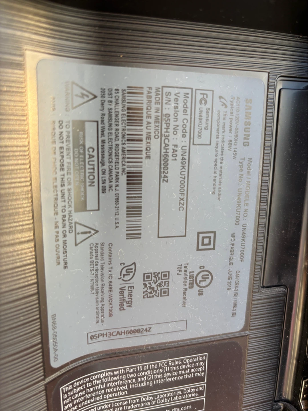 Samsung 49 Inches Smart TV - photo 2