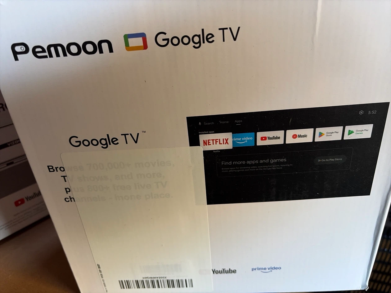 Pemoon Neo X1 Google TV Projector - photo 3