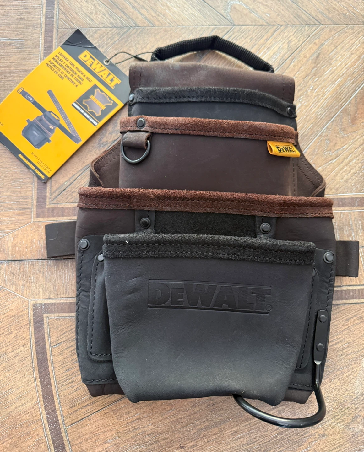 DeWalt Leather Tool Pouch and Belt