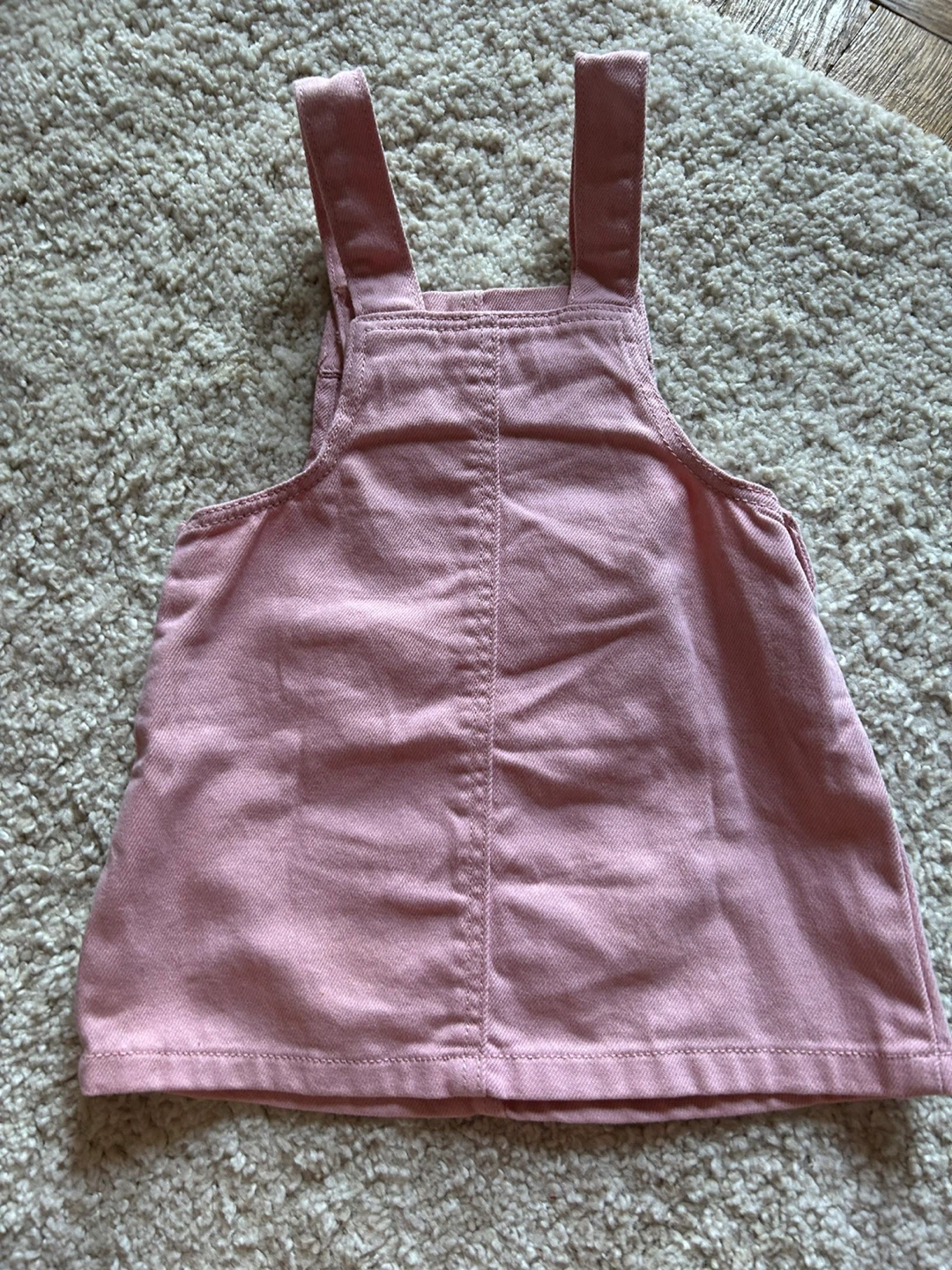 Primark Baby Pink Denim Overall Dress - photo 2