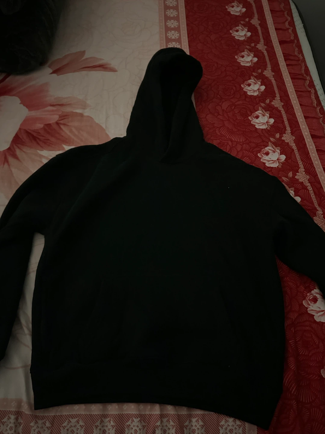 Hollister Boxy Fit Black Hoodie