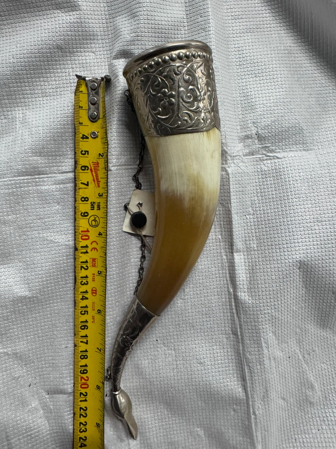 Vintage 1980 Olympic silver Horn Cup - photo 3