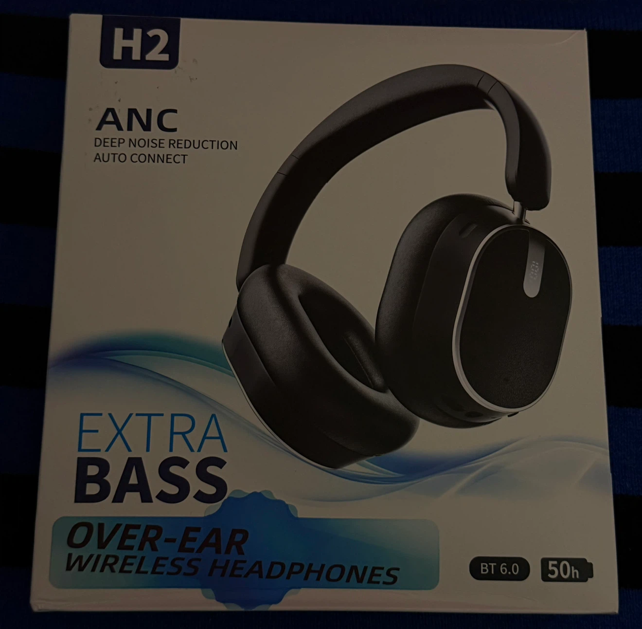 BRAND NEW!! H2 ANC Over-Ear Wireless Headphones