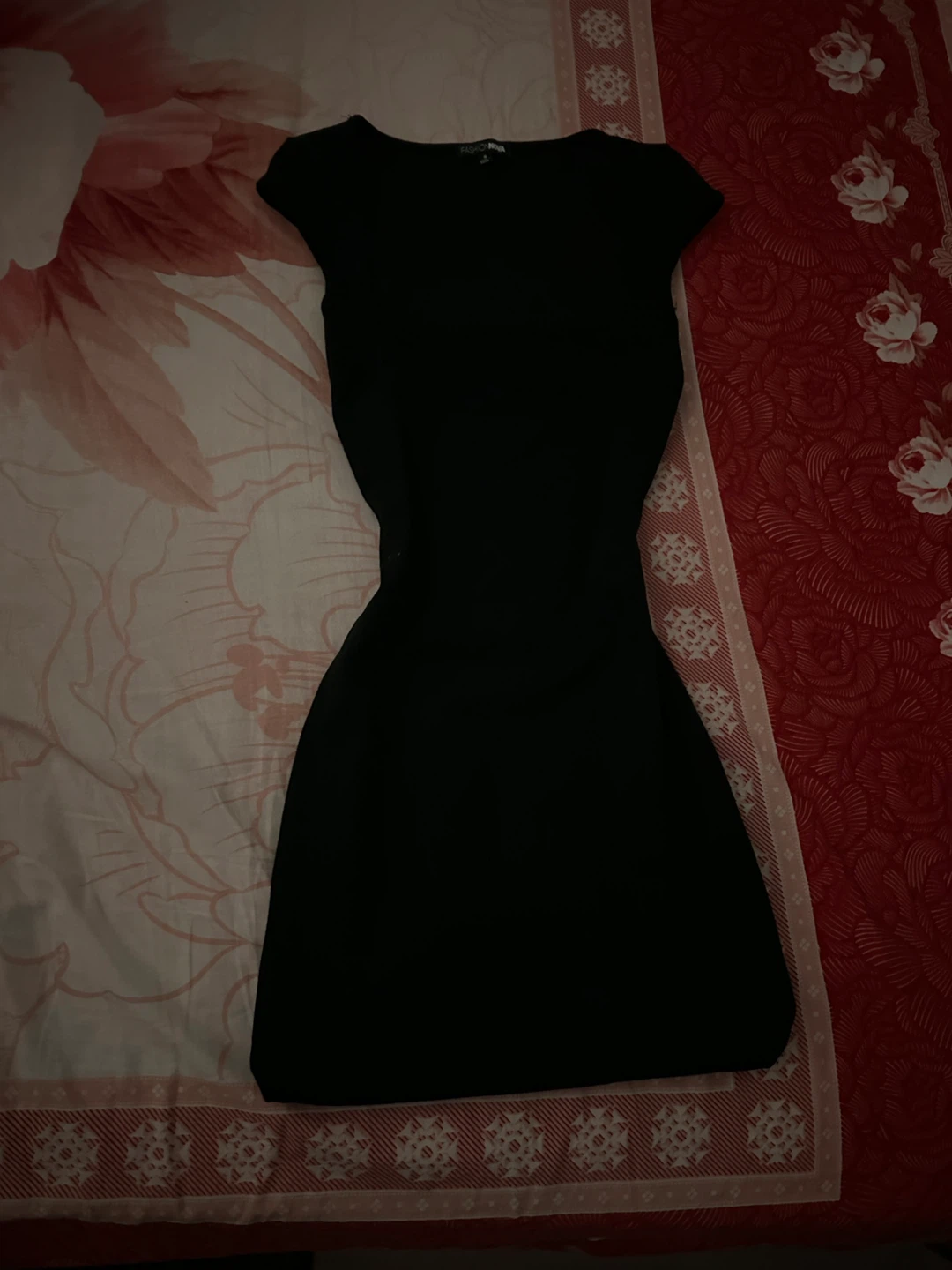 Fashion Nova Black Mini Dress - Small