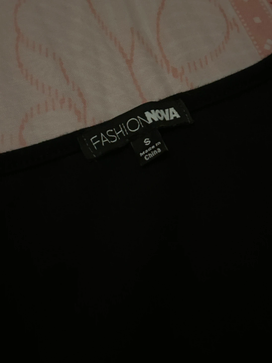 Fashion Nova Black Mini Dress - Small - photo 3