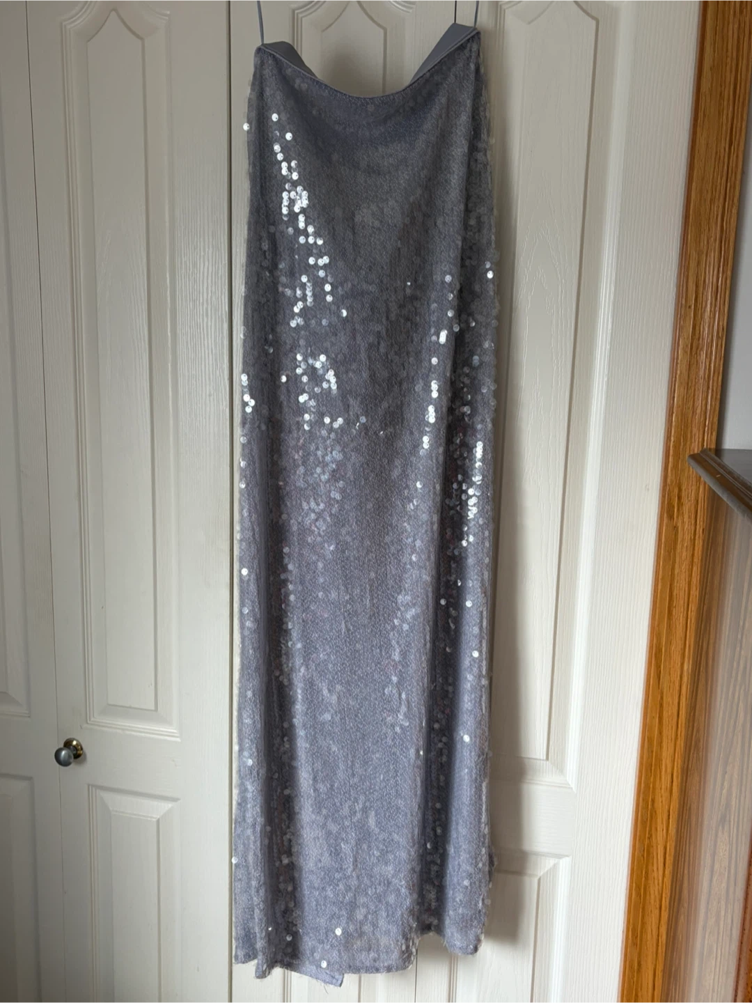 Dynamite Sequin Ankle Dress