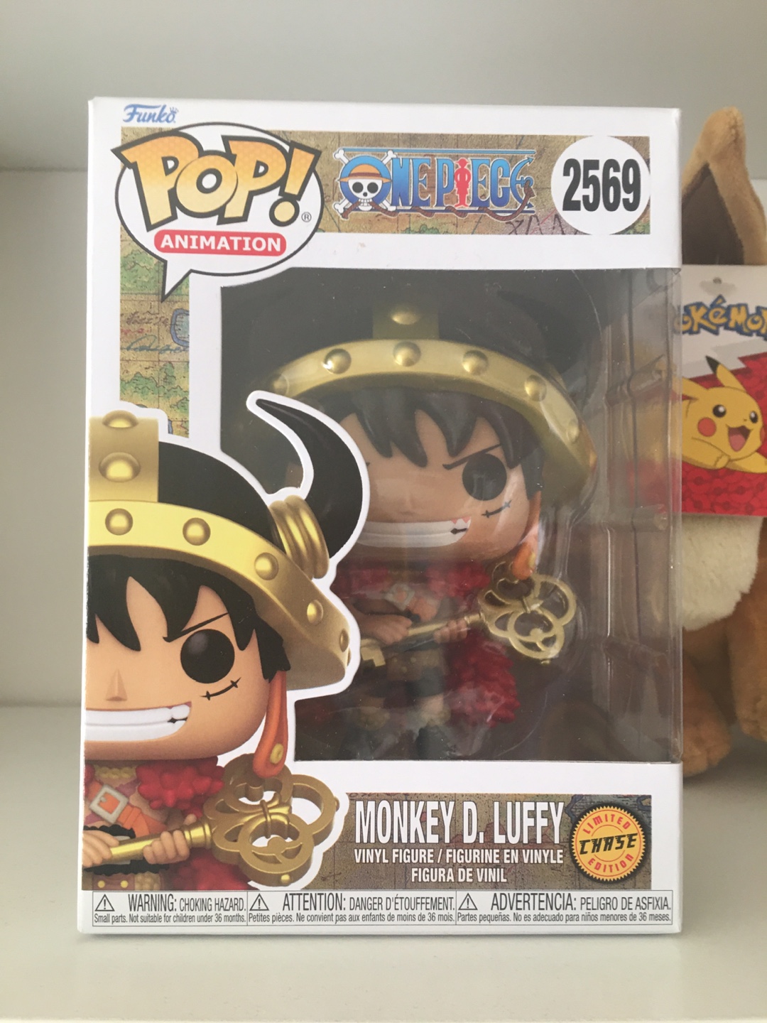 Funko Pop Animation Monkey D. Luffy 2569 Chase Edition