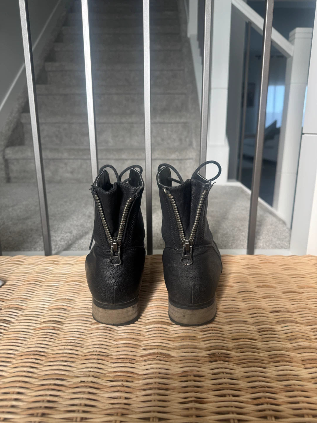 Call It Spring Black Lace-Up Boots - photo 4