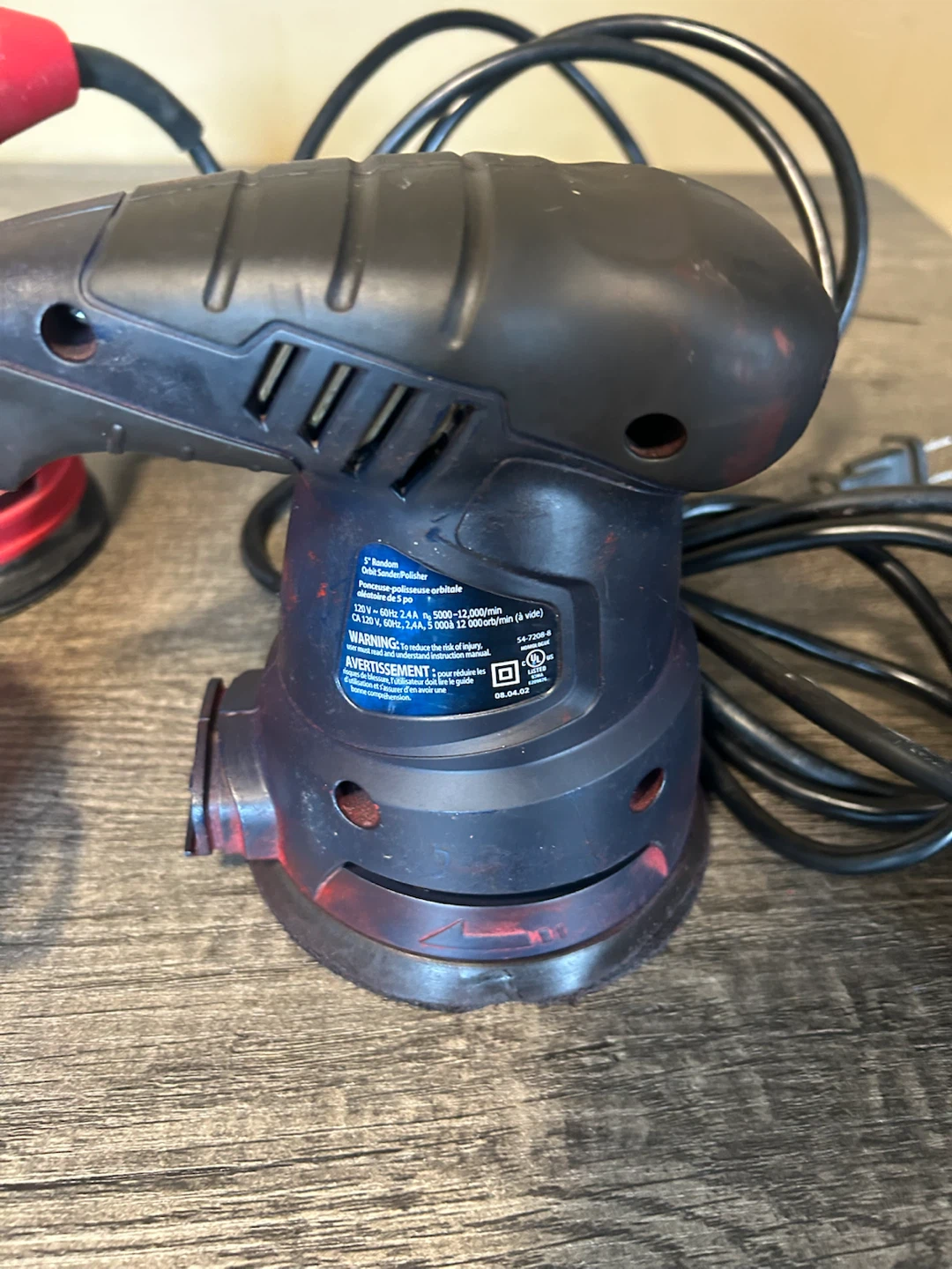 Skil and Mastercraft 5" Random Orbit Sanders with Sanding Discs - photo 4