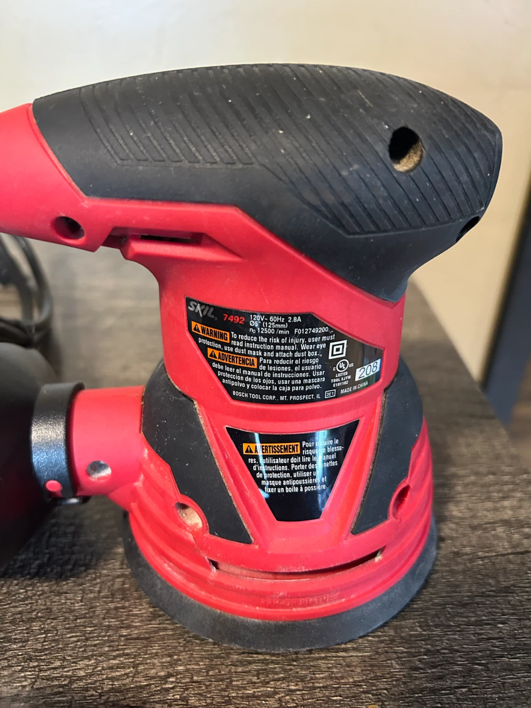 Skil and Mastercraft 5" Random Orbit Sanders with Sanding Discs - photo 5