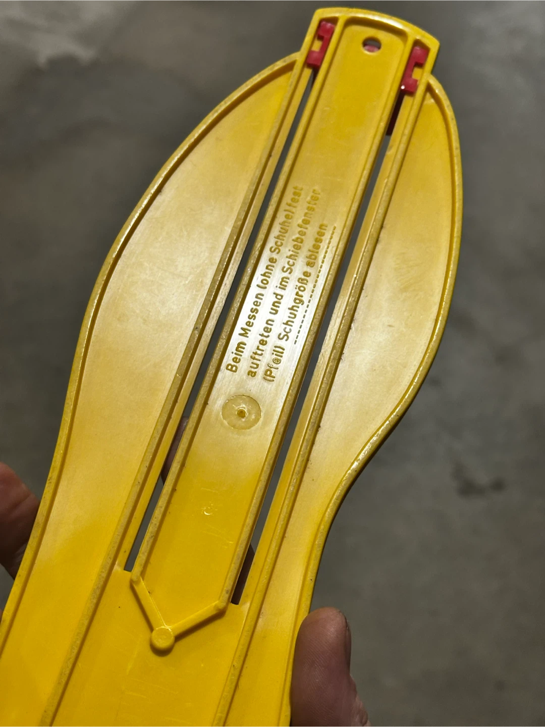 Heider Maß Plastic Shoe Sizer - photo 2