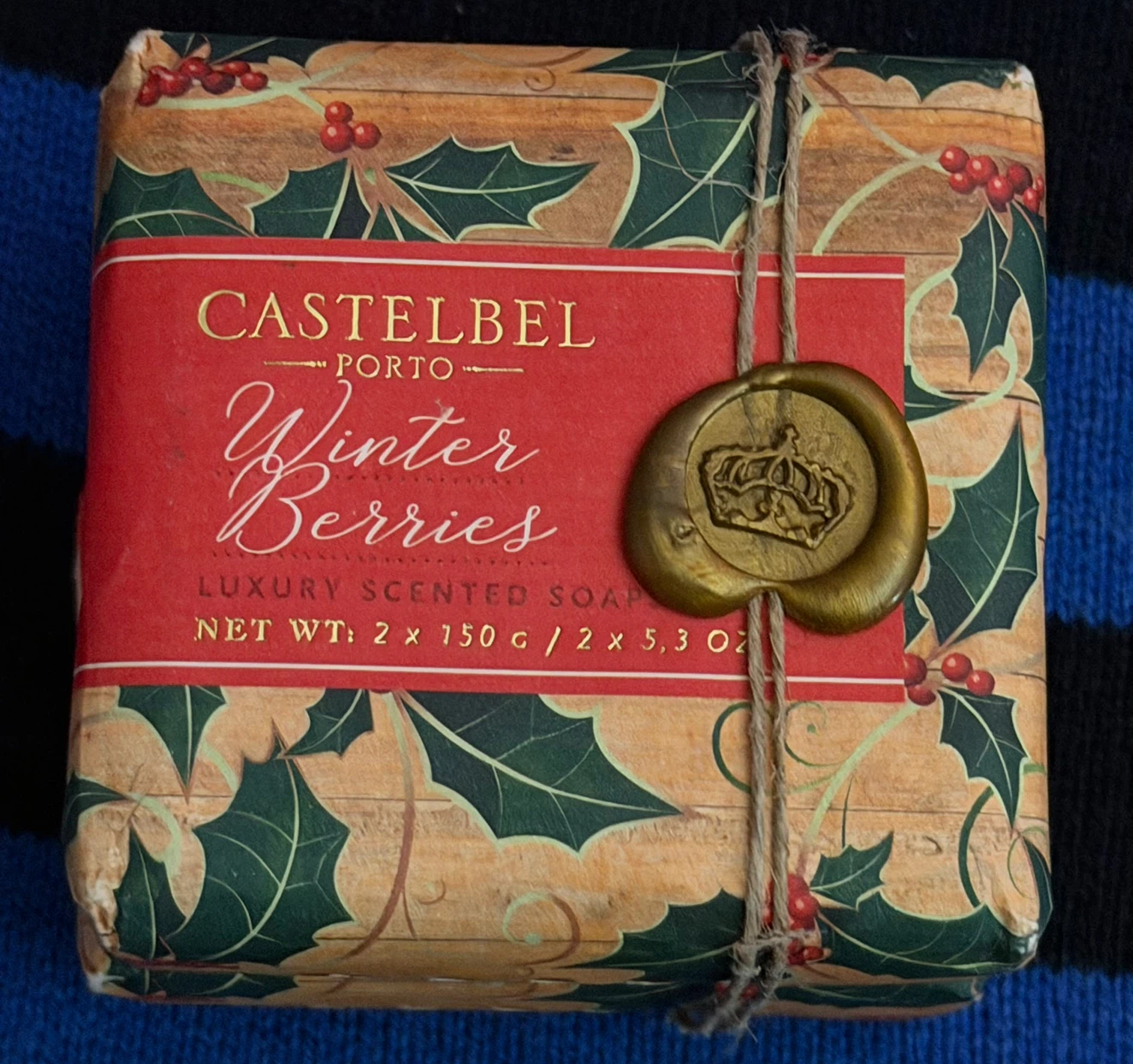 MOVING SALE!! Castelbel Porto Winter Berries Luxury Scented Soap