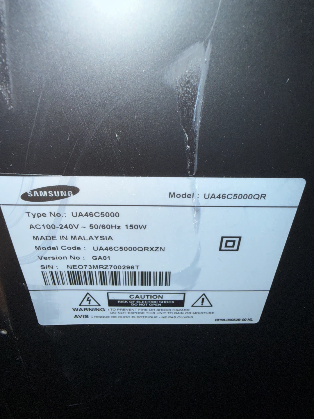 Samsung 46-inch LED TV (UA46C5000QR) - photo 4