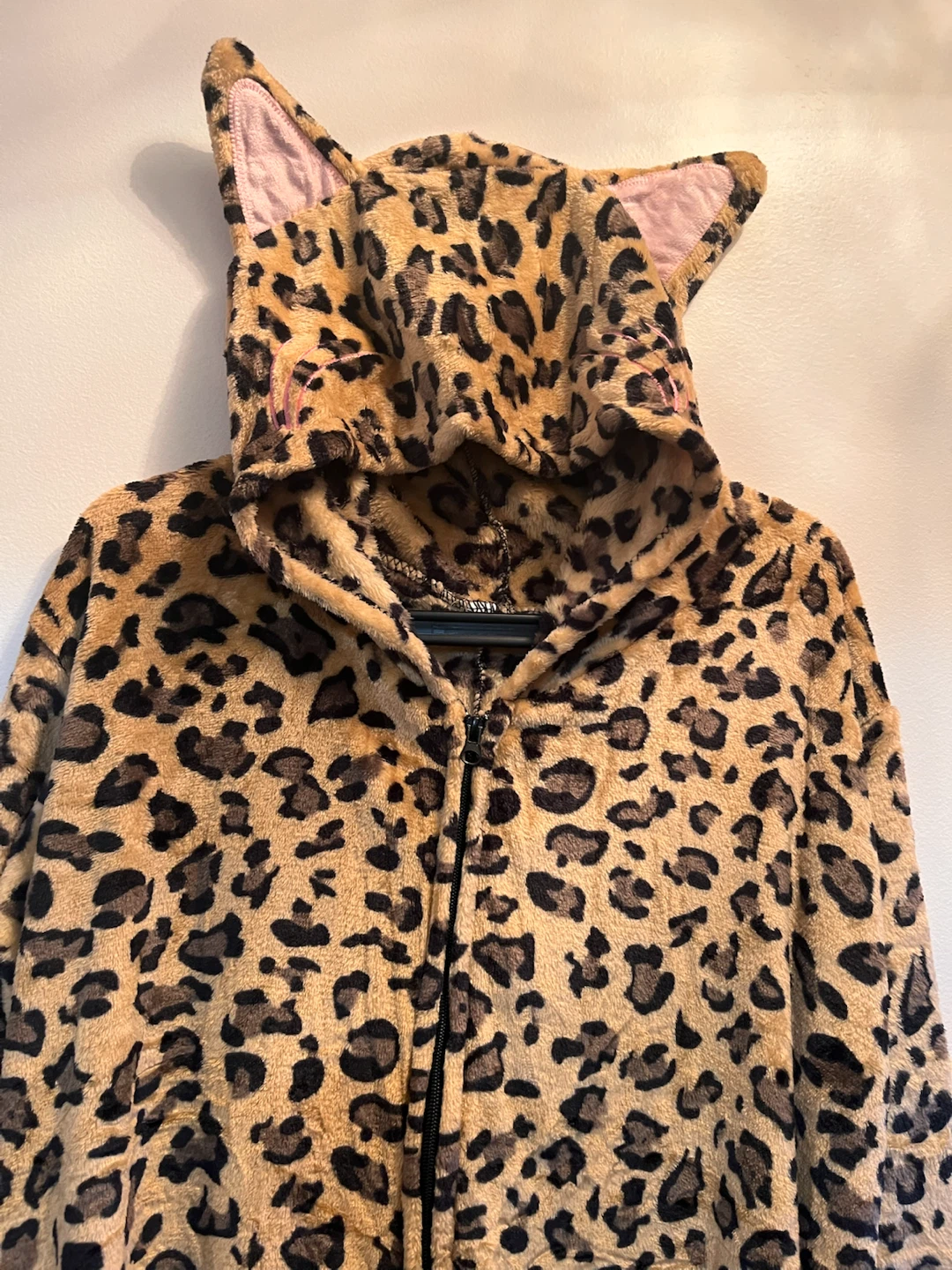 NEW Leopard Print Animal Onesie Costume Size XL