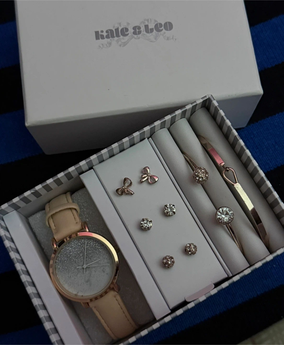 MOVING SALE!! Kate & Leo Watch and Jewellery Gift Set