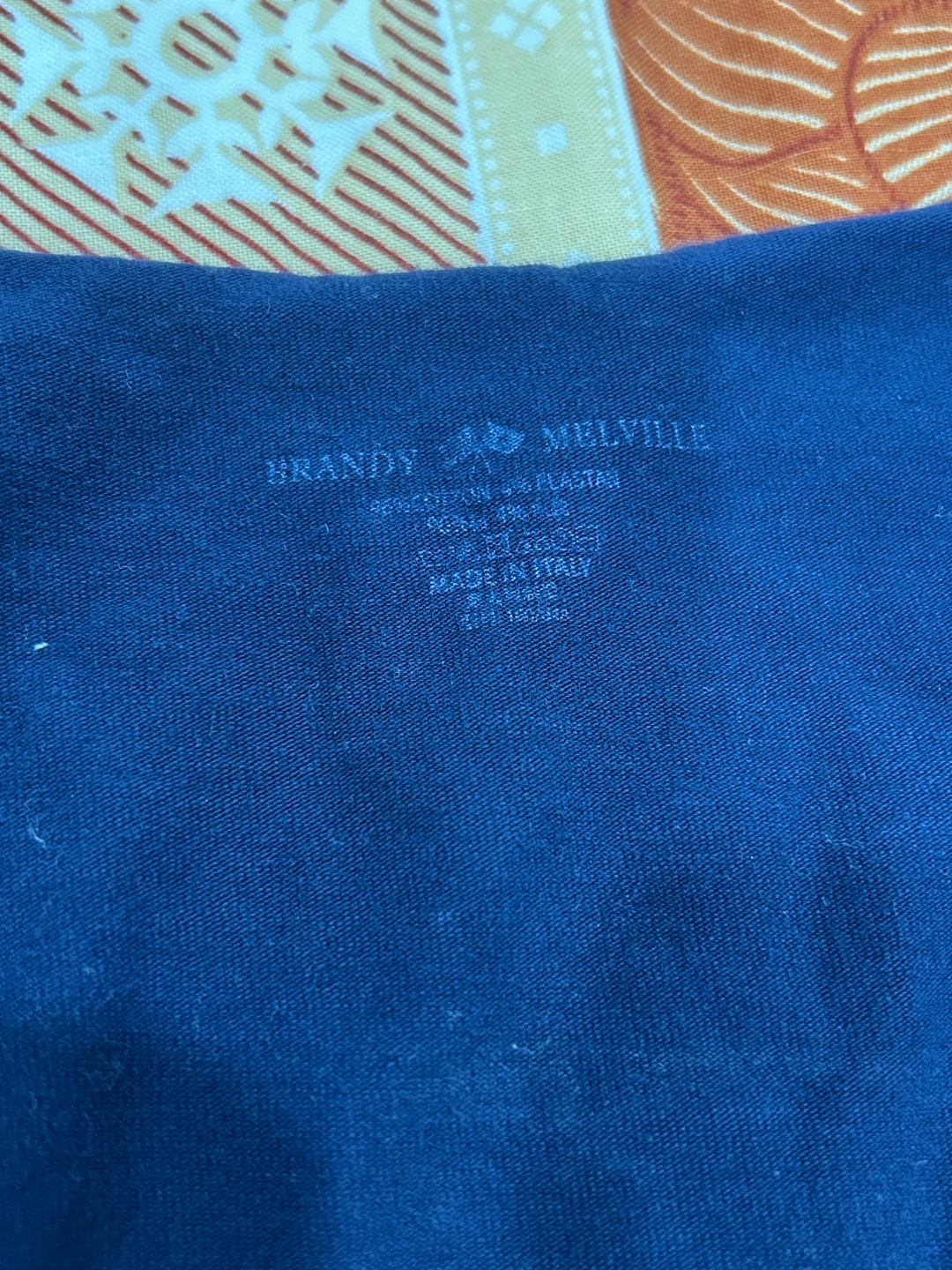 Brandy Melville Navy Long Sleeve Top - photo 3