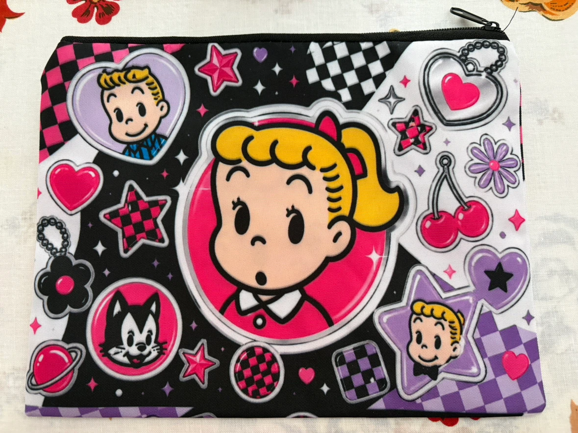 Osamu Character Zipper Pouch
