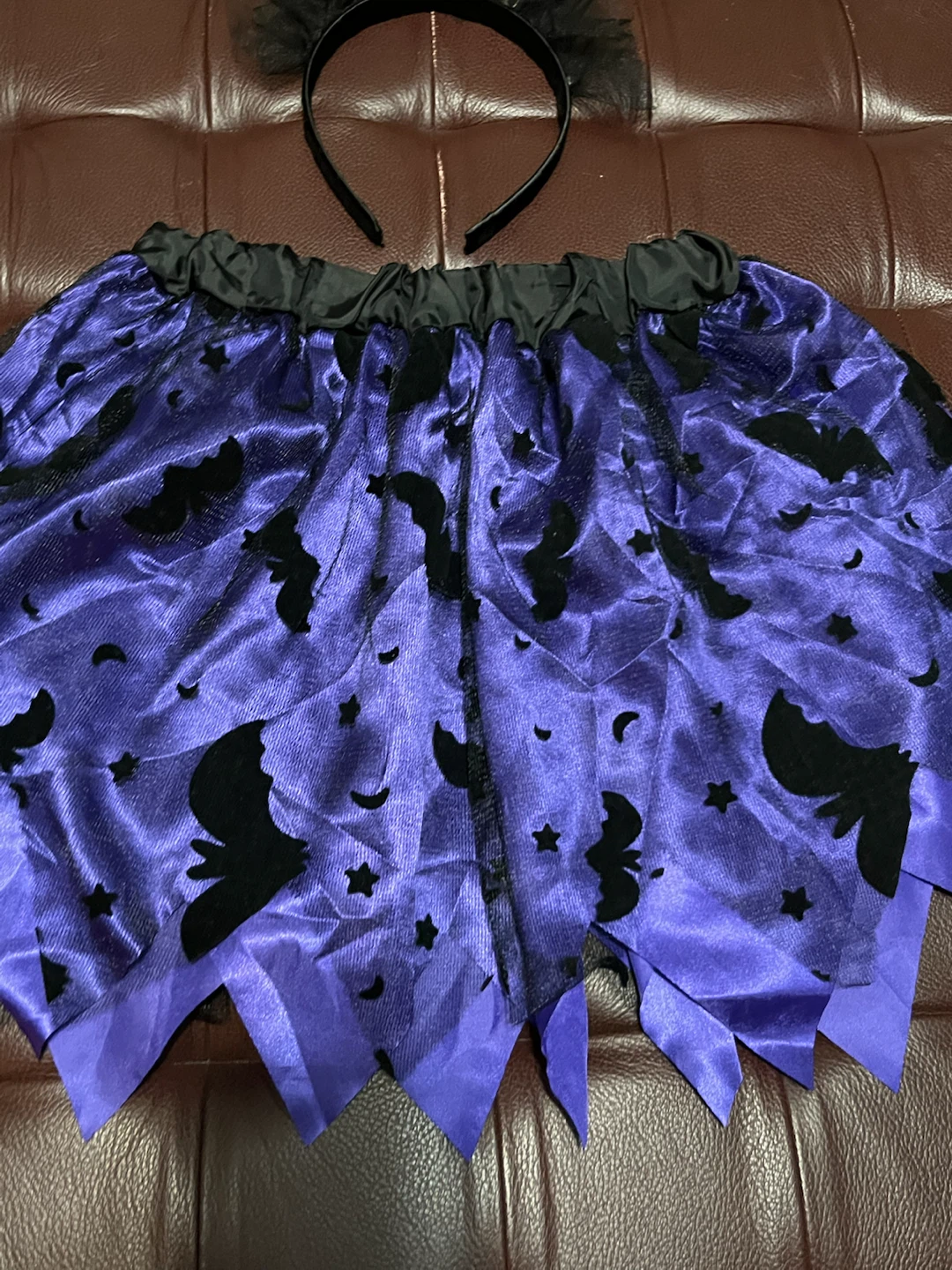 NEW Purple Halloween Bat Kids Costume Set - photo 3