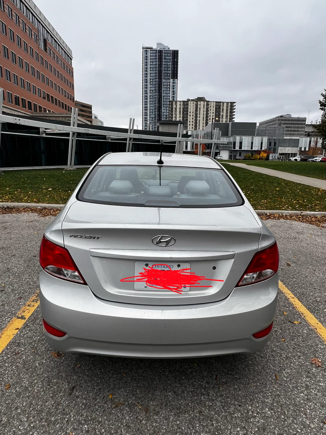 Silver Hyundai Accent Sedan - photo 2
