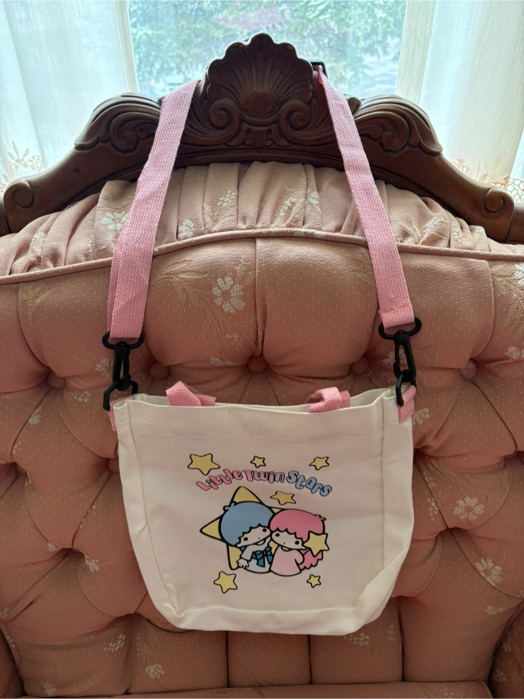 Little Twin Stars Canvas Tote Bag - photo 2