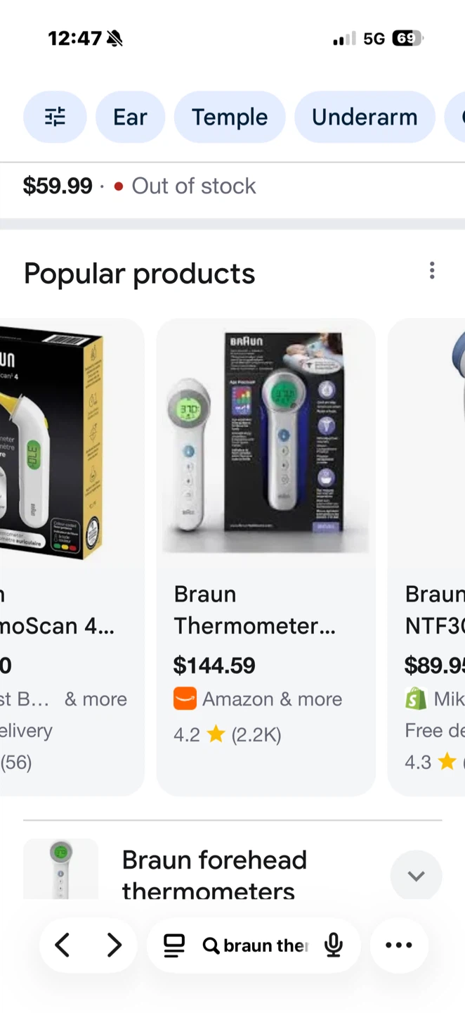 BIOS Blood Pressure Monitor and Braun Thermometer - photo 5