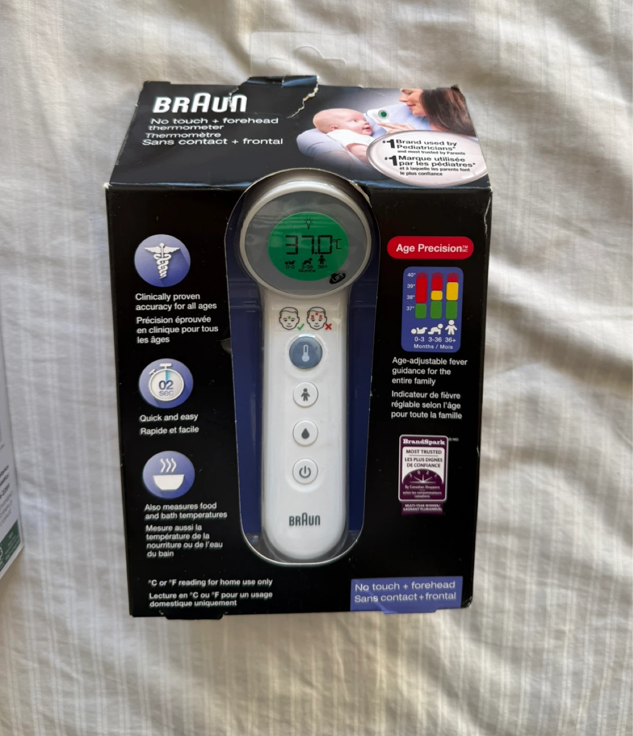 BIOS Blood Pressure Monitor and Braun Thermometer - photo 3