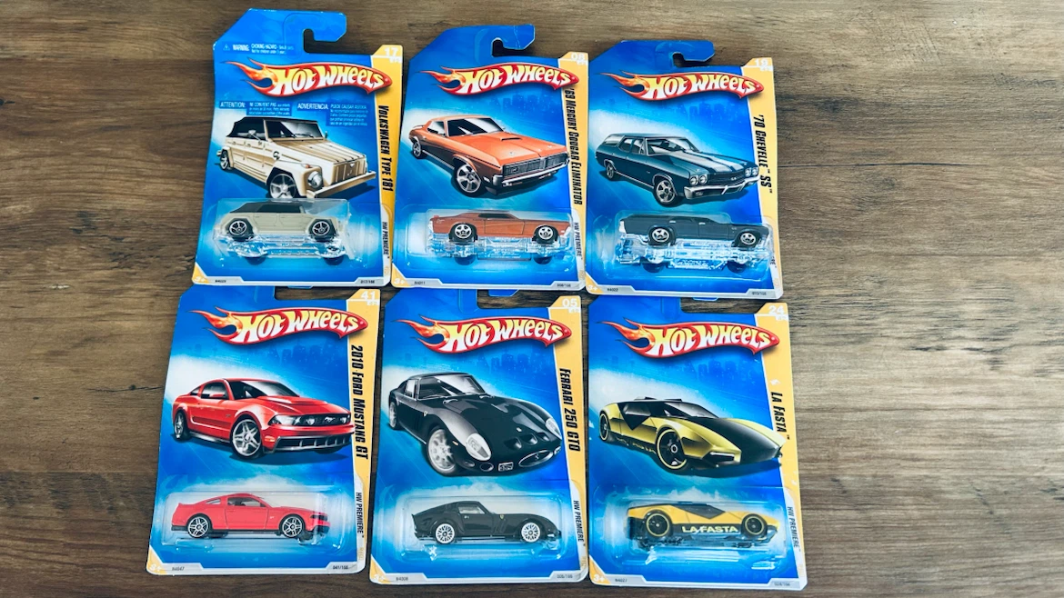 2009 Hot Wheels HW Premiere – 6 Sealed Collectible Cars