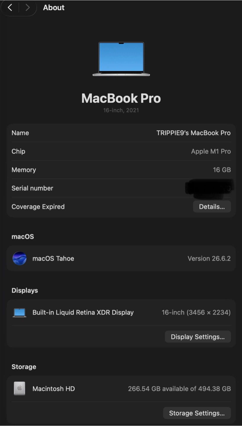 Apple MacBook Pro 16-inch 2021 M1 Pro - photo 2