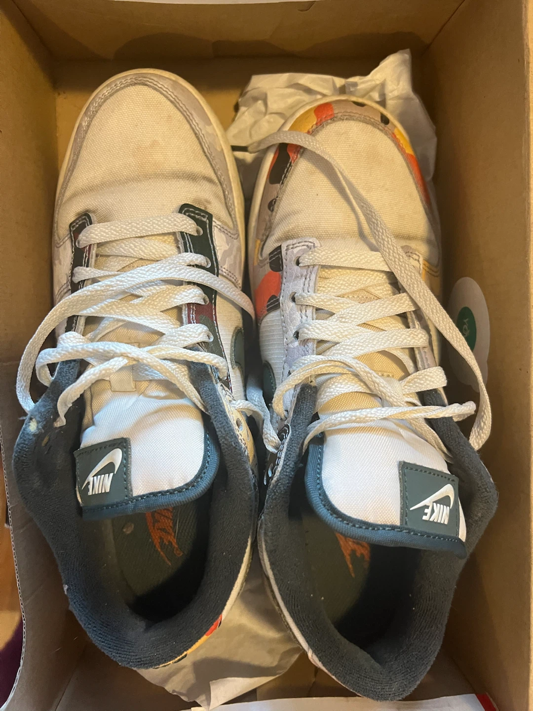 Nike Dunk Low SE Sail/Vintage Green - photo 3