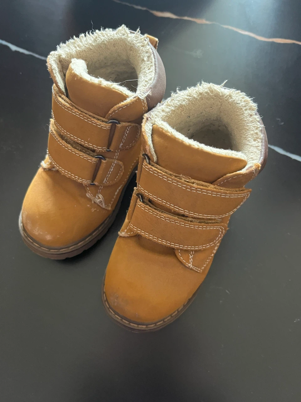 Toddler Brown Winter Boots