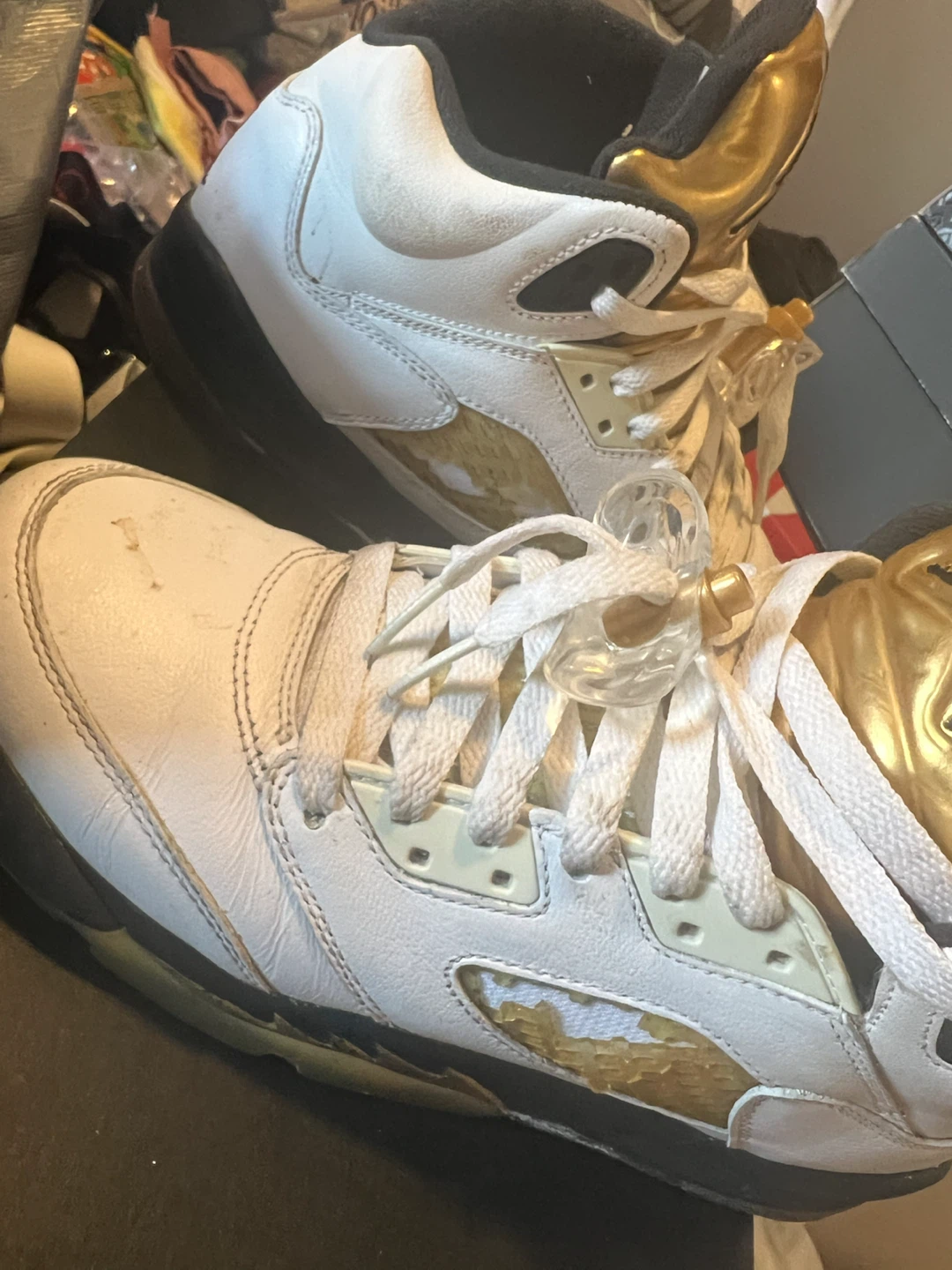 Air Jordan 5 Retro BG Sneakers - photo 3