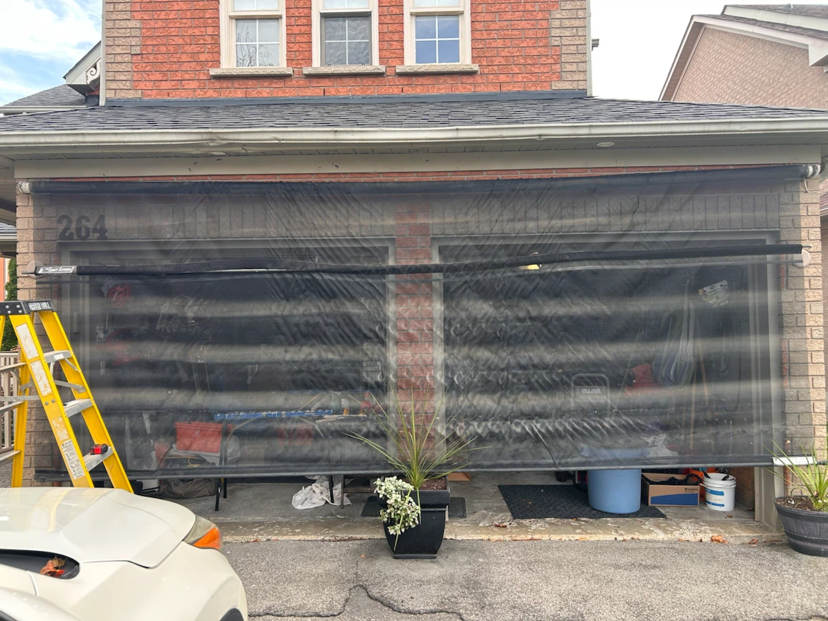 The Sport Screen Garage Door Screen