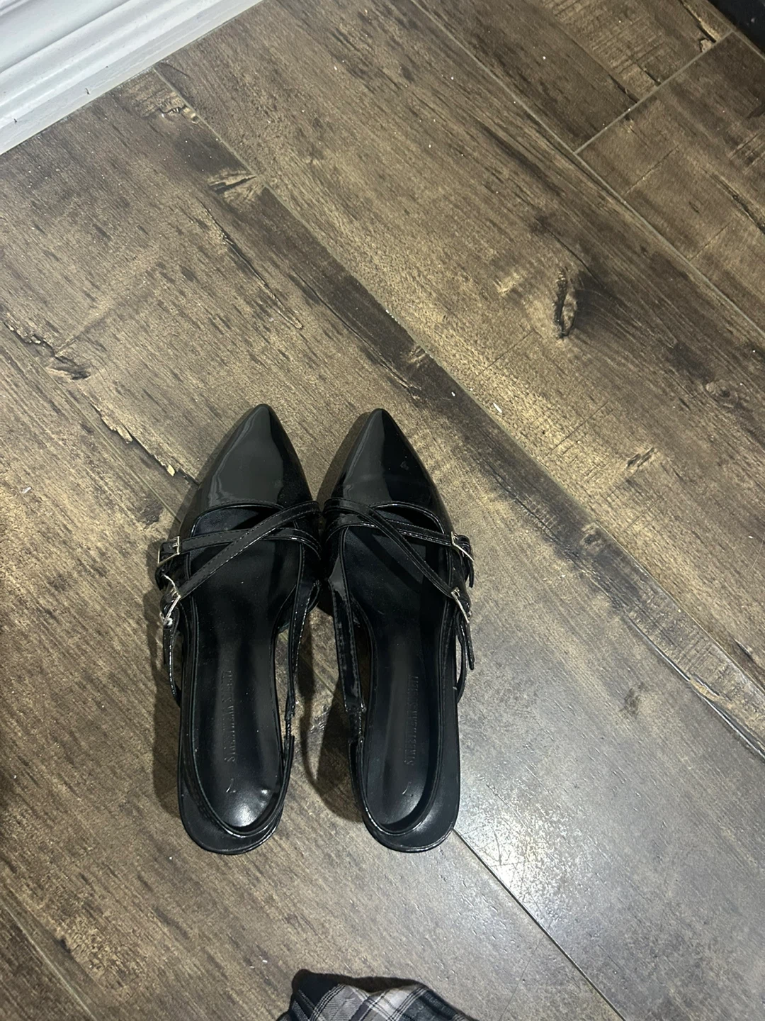 Black Slingback Heels - photo 2