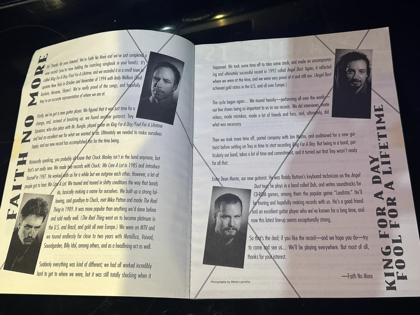 Faith No More King for a Day Guitar Tablature Book - photo 4