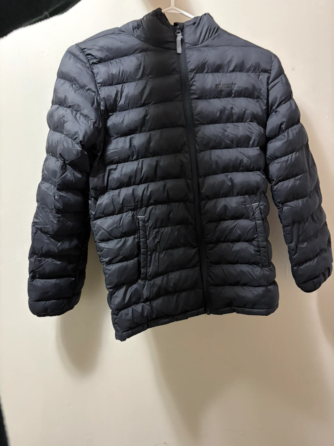 Total 2x Black Quilted Jacket in good condition