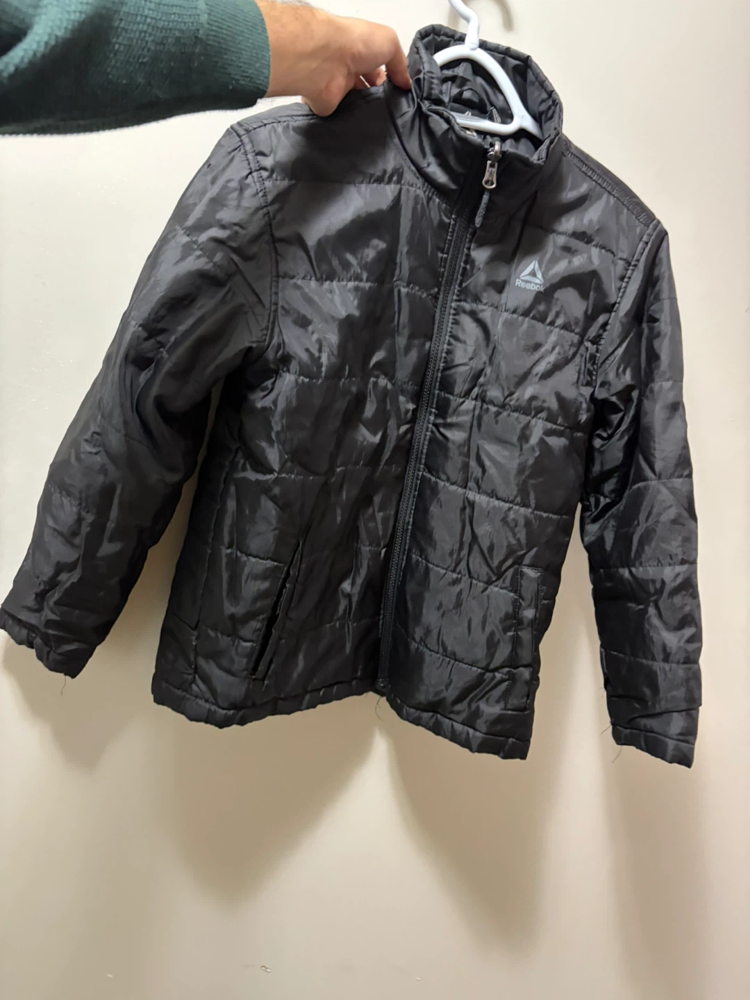Total 2x Black Quilted Jacket in good condition - photo 3